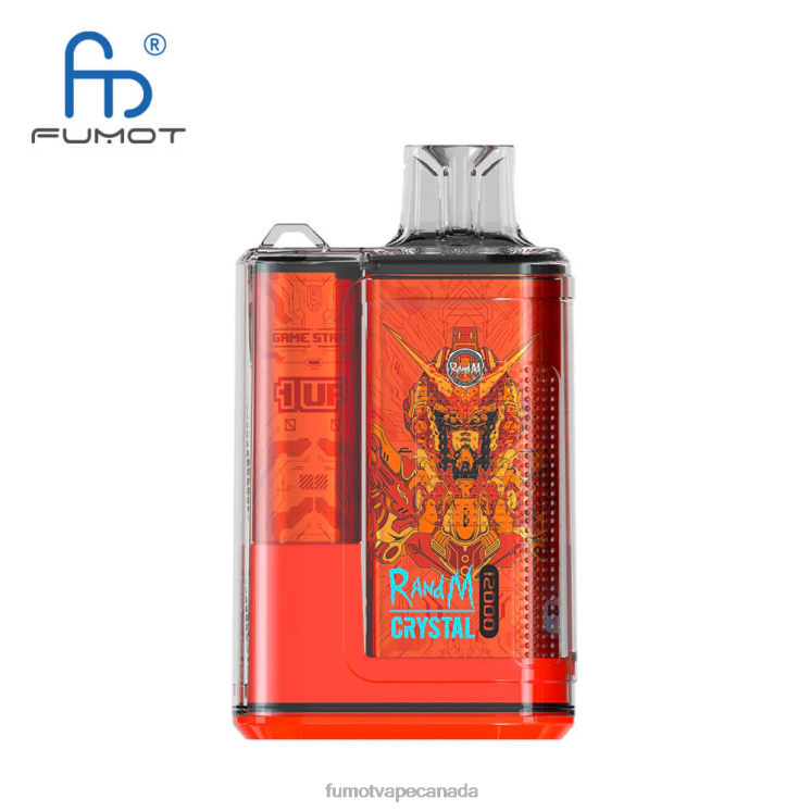 Fumot Crystal 8D68N255 12000 Disposable Vape Box - 20ML (1 Piece) Berry Lemonade Fumot shop