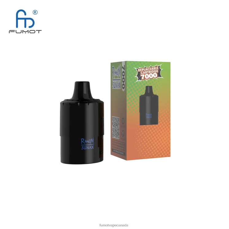 Fumot Sunax 8D68N487 7000 Replaceable Vape Cartridge (1 Piece) Grapefruit Ice Fumot vape price