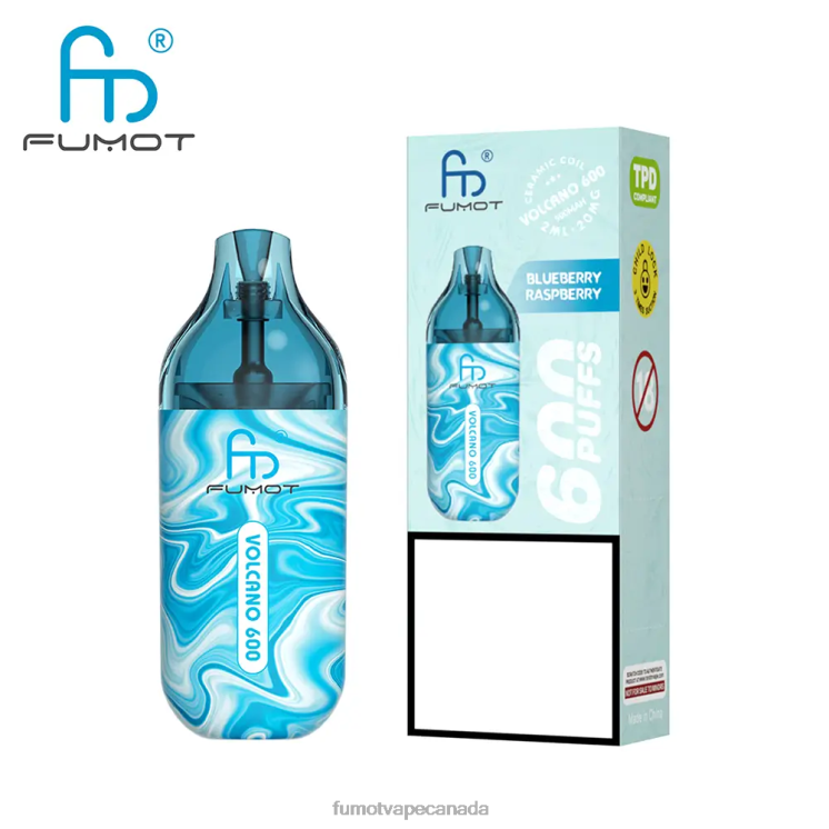 Fumot Volcano 8D68N288 600 TPD-Compliant Disposable Vape - 2ML (3 Pieces Set) Triple Mango Fumot disposable vape