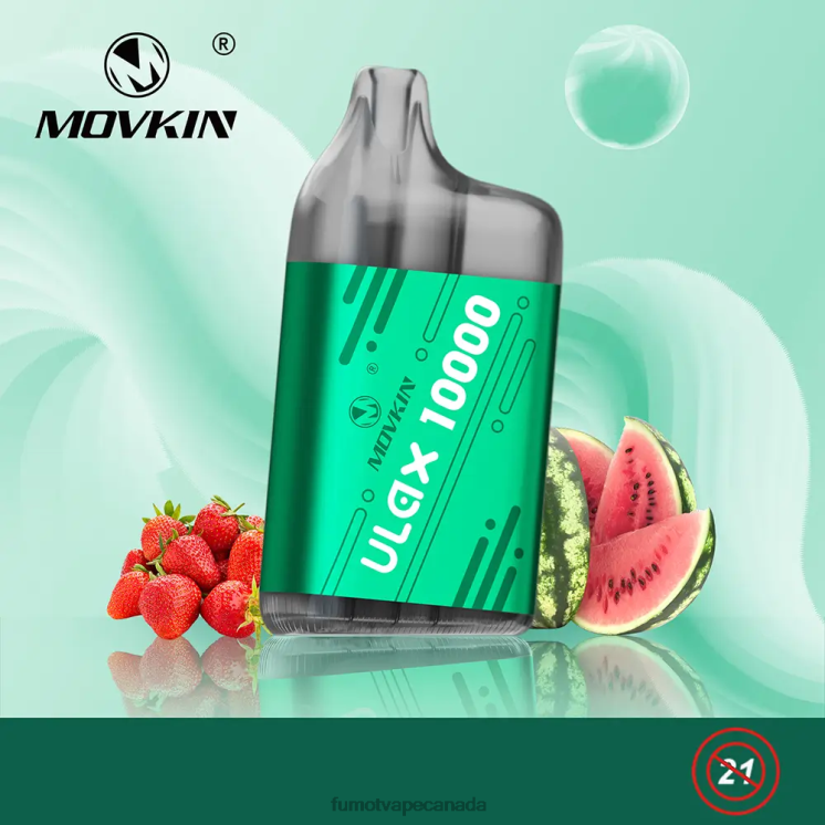 Fumot Movkin Ulax 8D68N305 10000 Disposable Vape Pod - 12ML (1 Piece) Blueberry On Ice Fumot shop