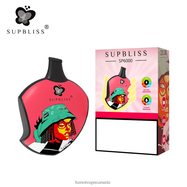 Fumot Supbliss 8D68N457 SP6000 Disposable Vape Pod - 12ML (1 Piece) Lychee Ice Fumot vape price