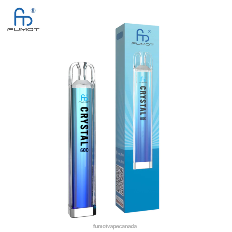 Fumot Crystal 8D68N386 2ML (3 Pieces Set) Disposable Vape - 600 TPD-Compliant Strawberry Ice Fumot tech