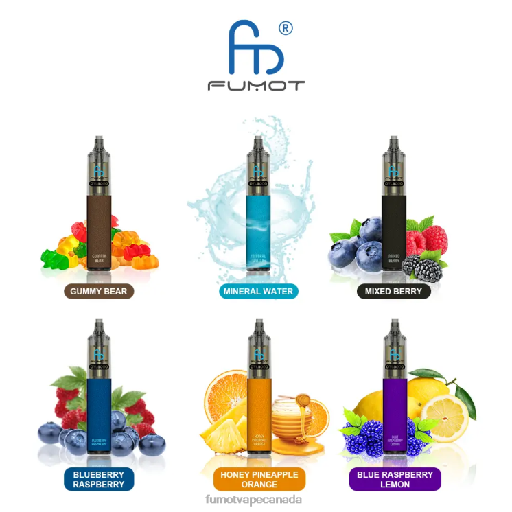 Fumot DTL 8D68N369 Disposable Vape Pen 9000- 18ML (1 Piece) Blue Raspberry Lemon Fumot vape review