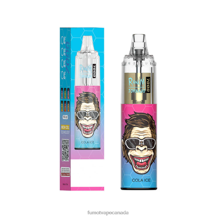 Fumot Tornado 8D68N107 7000 Disposable Vape Pen - 14ML (1 Piece) Tiger Blood Fumot vape price