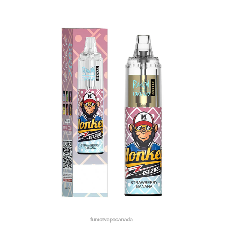 Fumot Tornado 8D68N74 7000 Disposable Vape Pen - 14ML (1 Piece) Cotton Candy Fumot Canada