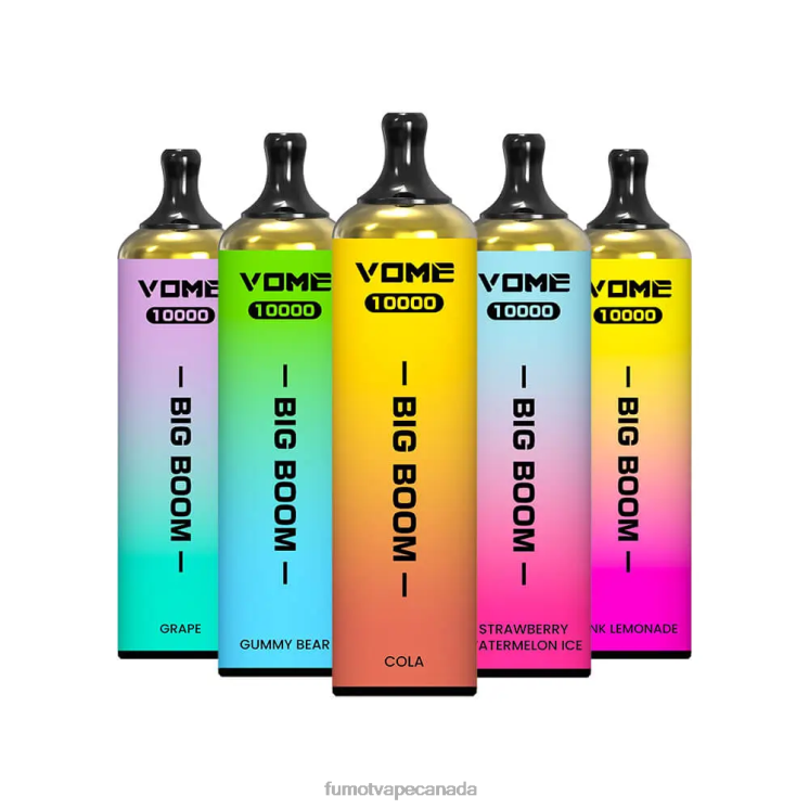 Fumot Vome Big Boom 8D68N438 Disposable Vape Pen 10000 - 20ML (1 Piece) Grape Fumot disposable vape