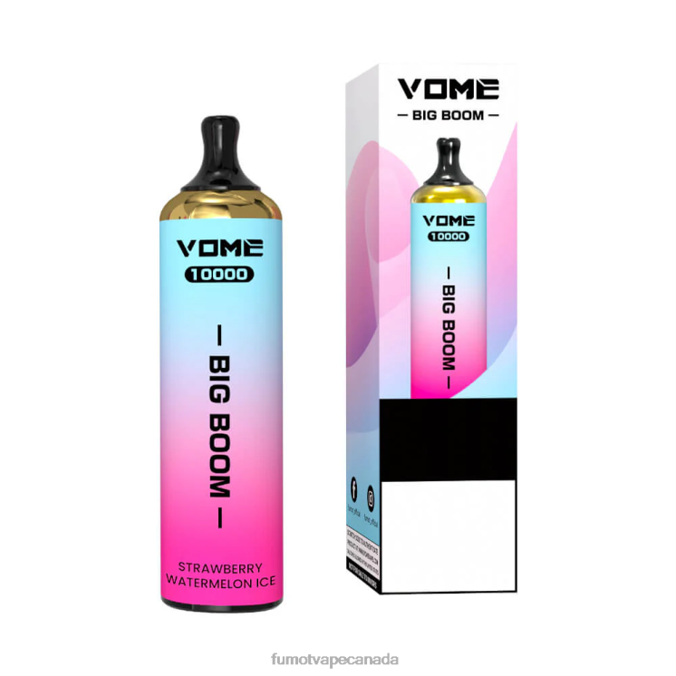 Fumot Vome Big Boom 8D68N438 Disposable Vape Pen 10000 - 20ML (1 Piece) Grape Fumot disposable vape