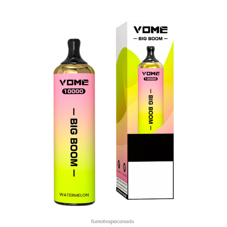 Fumot Vome Big Boom 8D68N438 Disposable Vape Pen 10000 - 20ML (1 Piece) Grape Fumot disposable vape