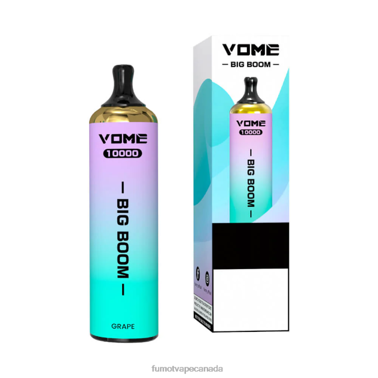 Fumot Vome Big Boom 8D68N439 Disposable Vape Pen 10000 - 20ML (1 Piece) Watermelon Fumot vape review