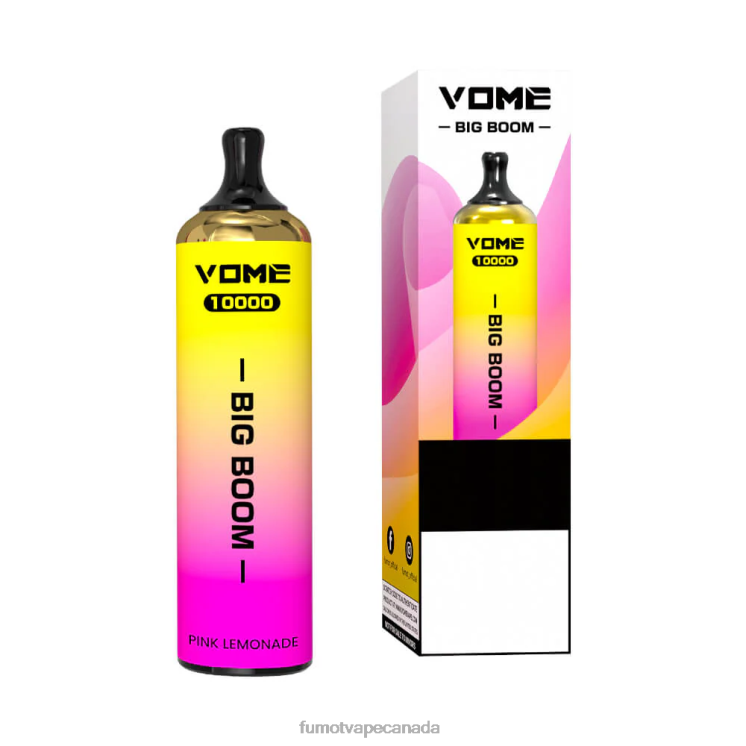 Fumot Vome Big Boom 8D68N442 Disposable Vape Pen 10000 - 20ML (1 Piece) Spear Mint Fumot puffs